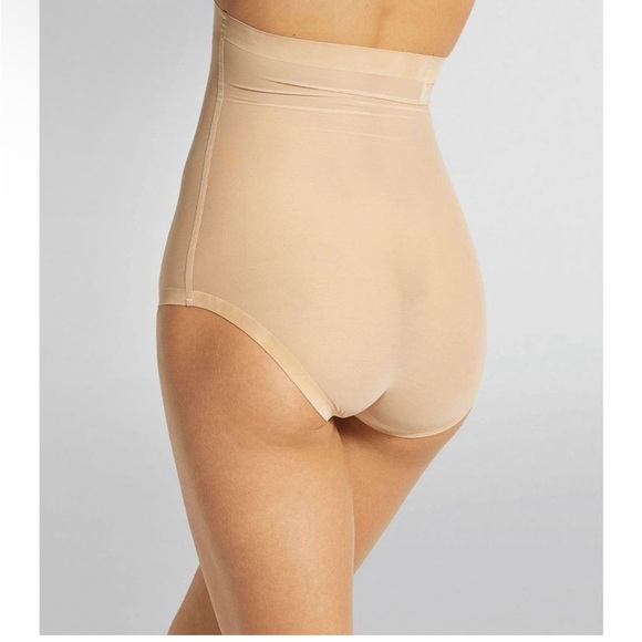 NWT Wolford Tulle Control Panty High Waist Nude 10 - Picture 8 of 13